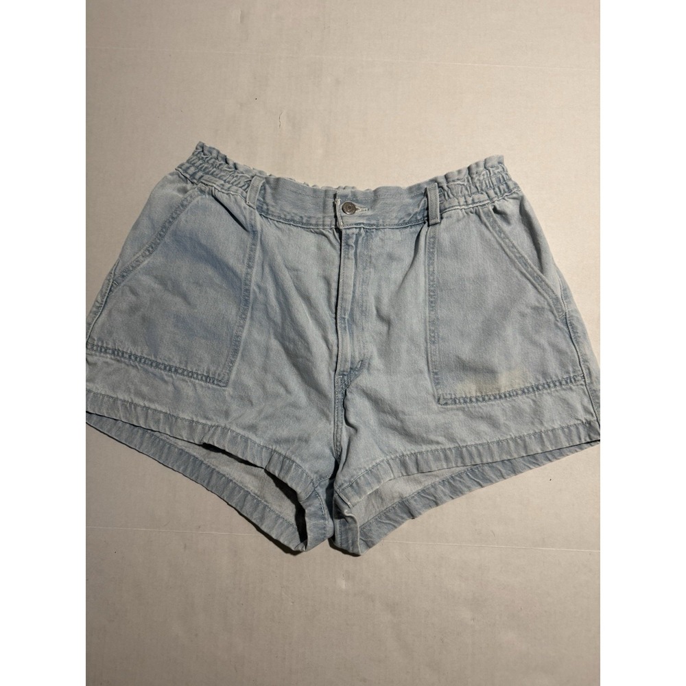 Levi Strauss Light Wash Denim Jean Shorts, Women's 34 (XL?)